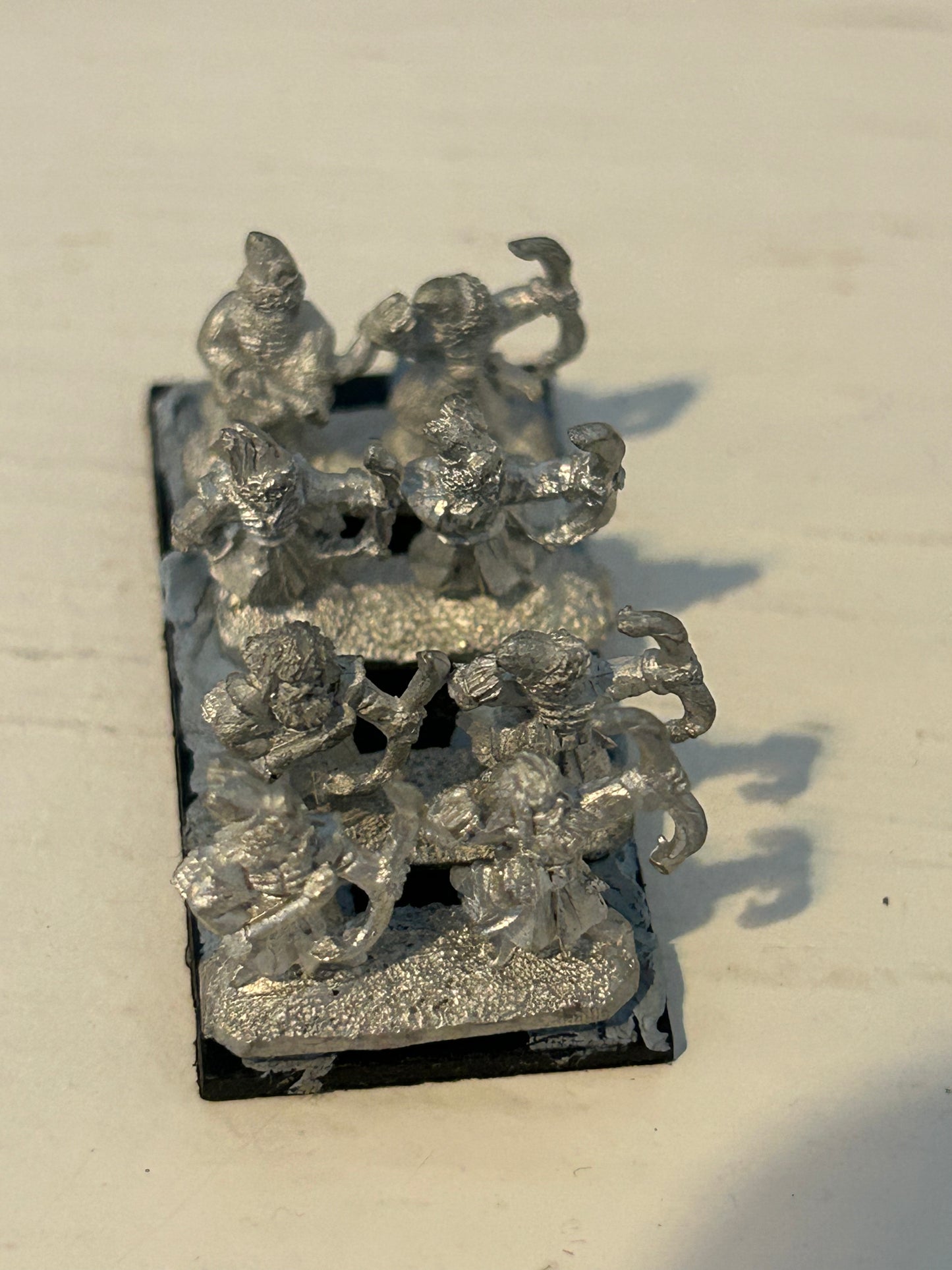 Warmaster 10mm Kislev Bowmen Regiment Metal OOP Games Workshop Archers 3 bases (lot 1)