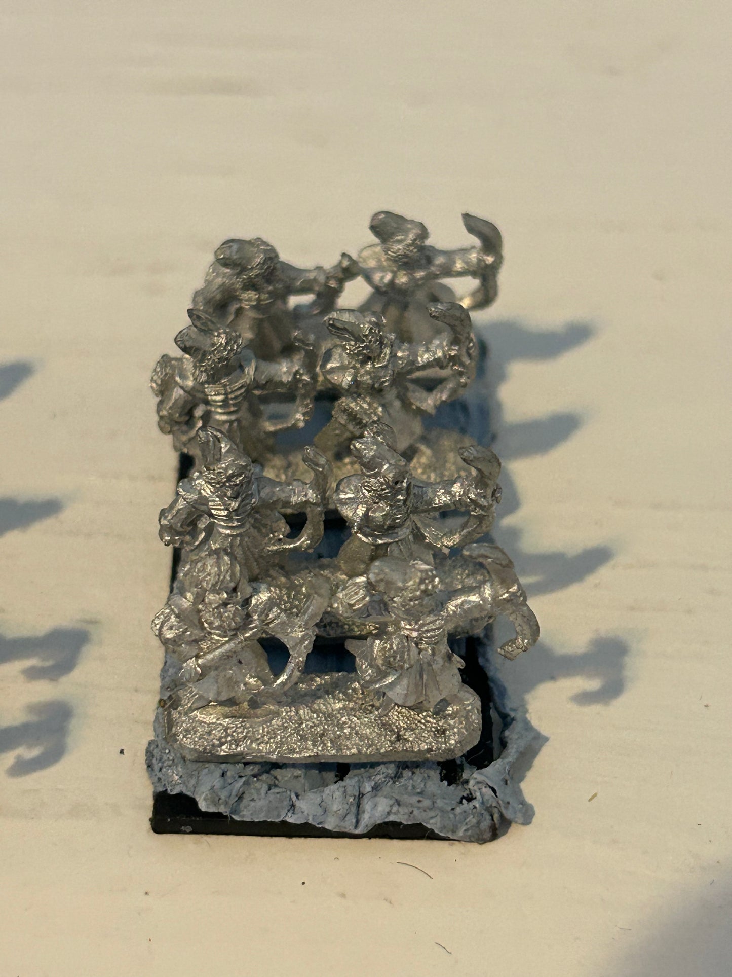 Warmaster 10mm Kislev Bowmen Regiment Metal OOP Games Workshop Archers 3 bases (lot 1)