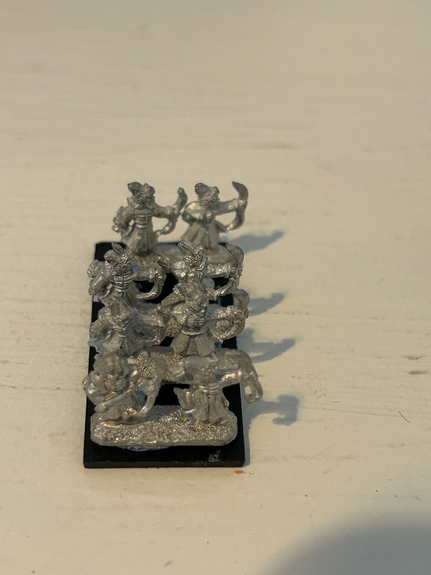 Warmaster 10mm Kislev Bowmen Regiment Metal OOP Games Workshop Archers 3 bases (lot 2)