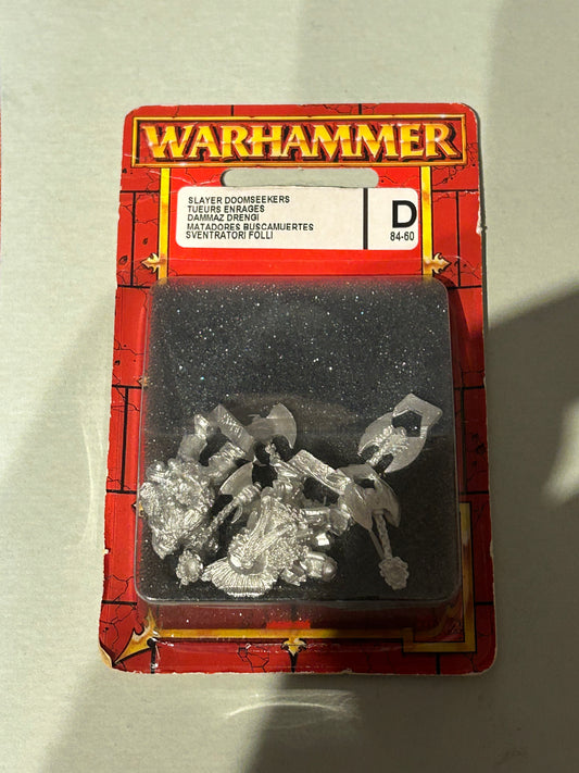 CITADEL WARHAMMER OOP DWARF STONE THROWER sealed blister