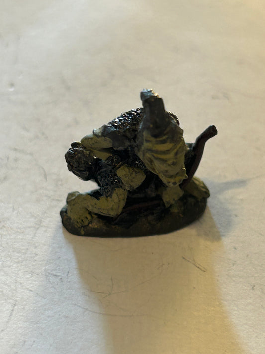 Citadel miniatures warhammer fantasy preslotta armoured orc loading bow