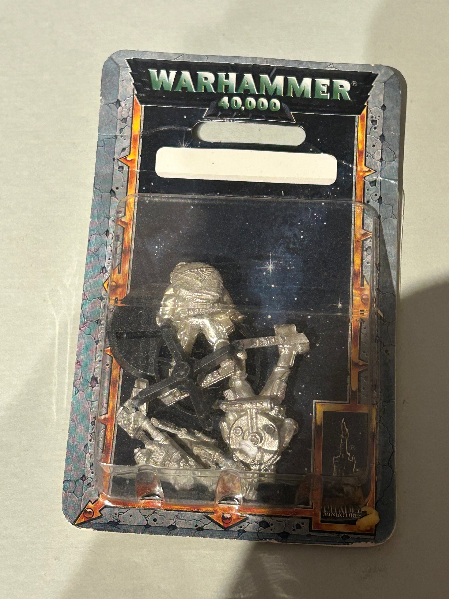 Vintage Warhammer 40K - Imperial Guard - Catachan Heavy Flamer Unit sealed blister