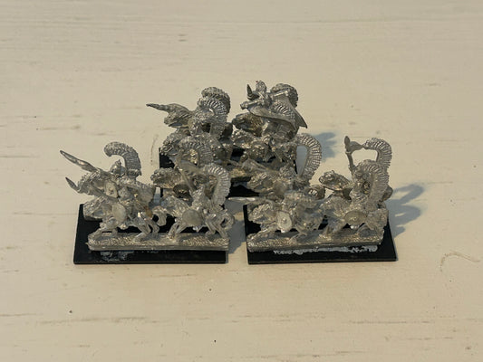 Warmaster 10mm Kislev winged lancers Regiment Metal Games Workshop Archers 3 bases including command (lot 2)
