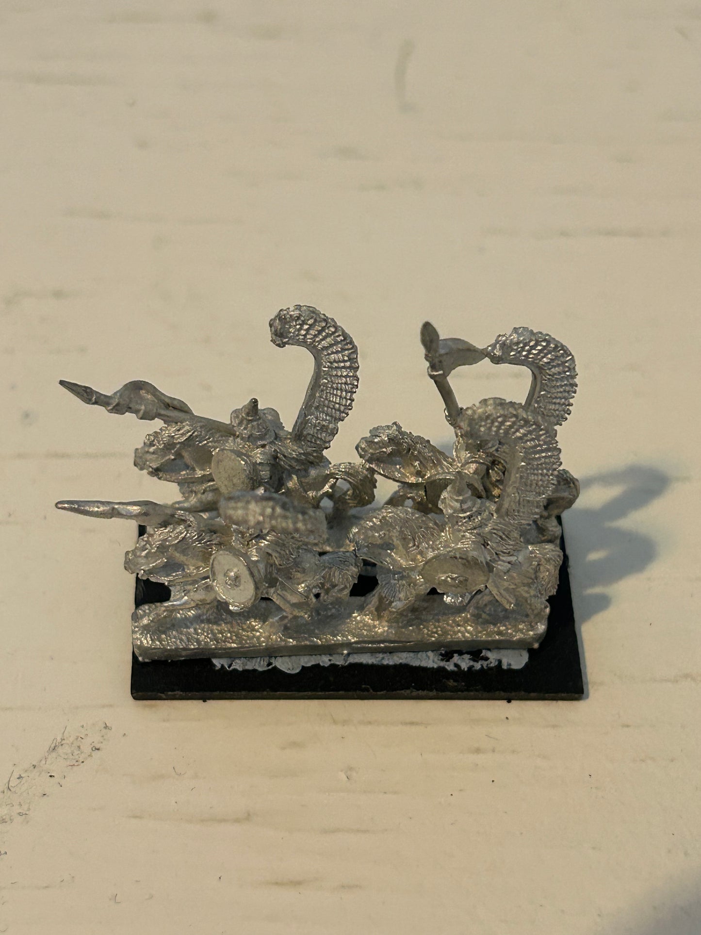 Warmaster 10mm Kislev winged lancers Regiment Metal Games Workshop Archers 3 bases including command (lot 2)