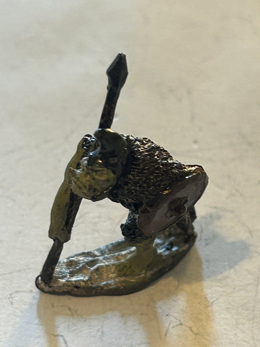 C16 orc with spear and shield
