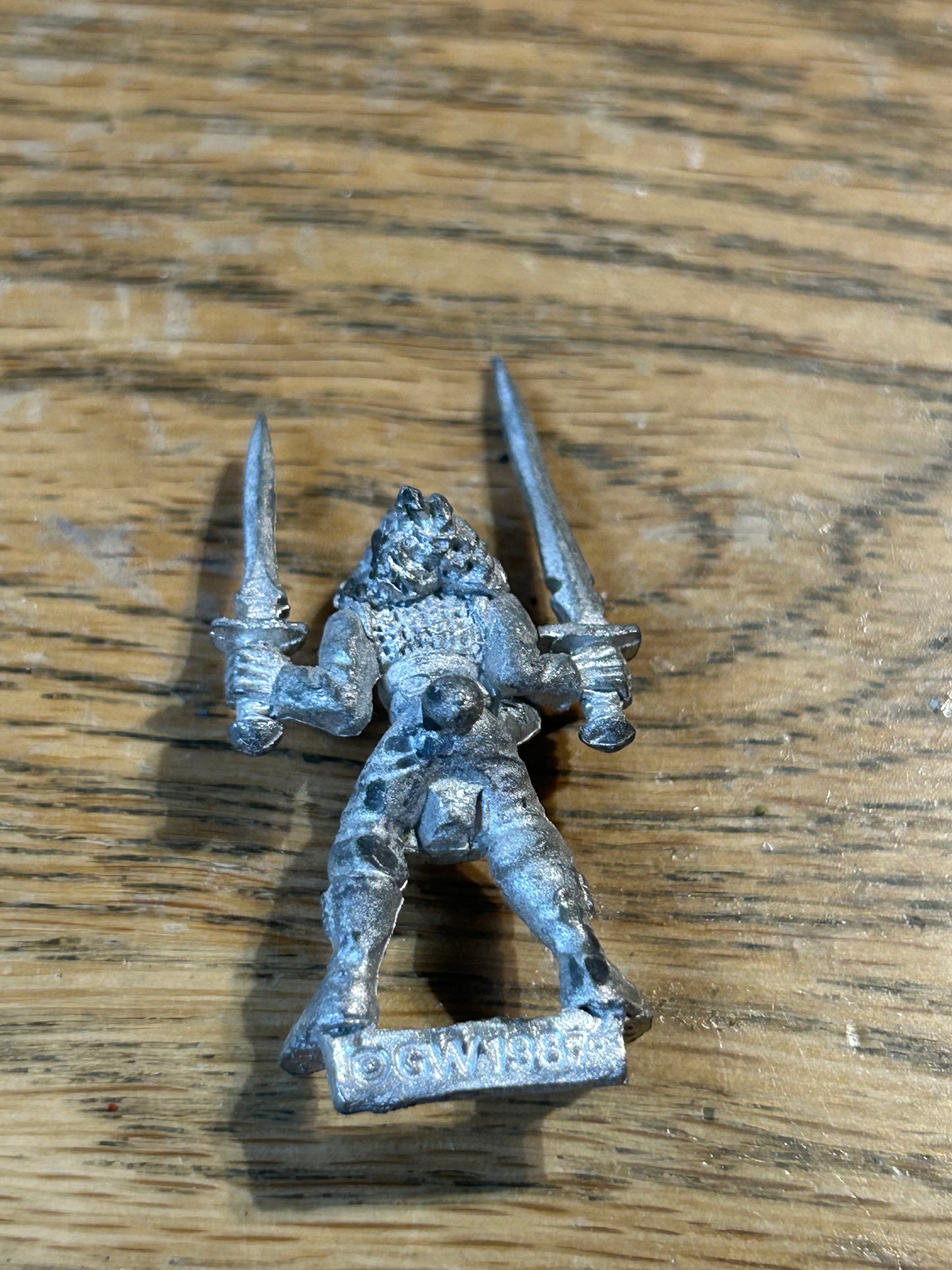 Warhammer Fantasy old world wood elf  wardancer with two swords morrigan
