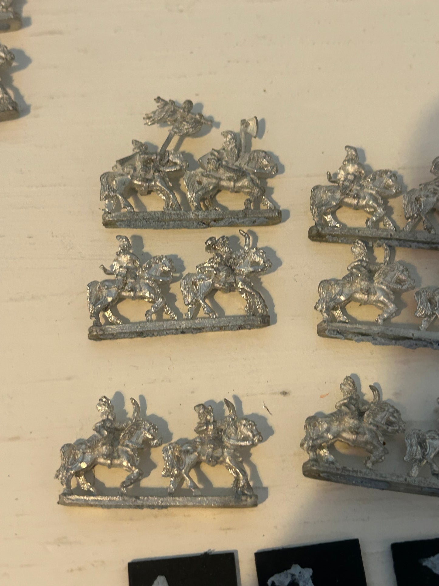 Warmaster 10mm - Kislev - Horse Archers including command - Metal OOP - Games Workshop 3 bases worth (lot 2)