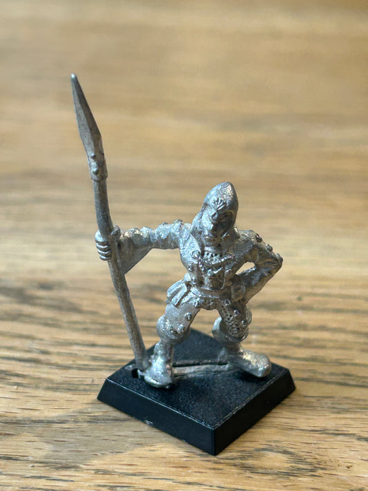 Games Workshop Warhammer Marauder Sea Elf with spear MM82 Elves Metal Figure Fantasy OOP