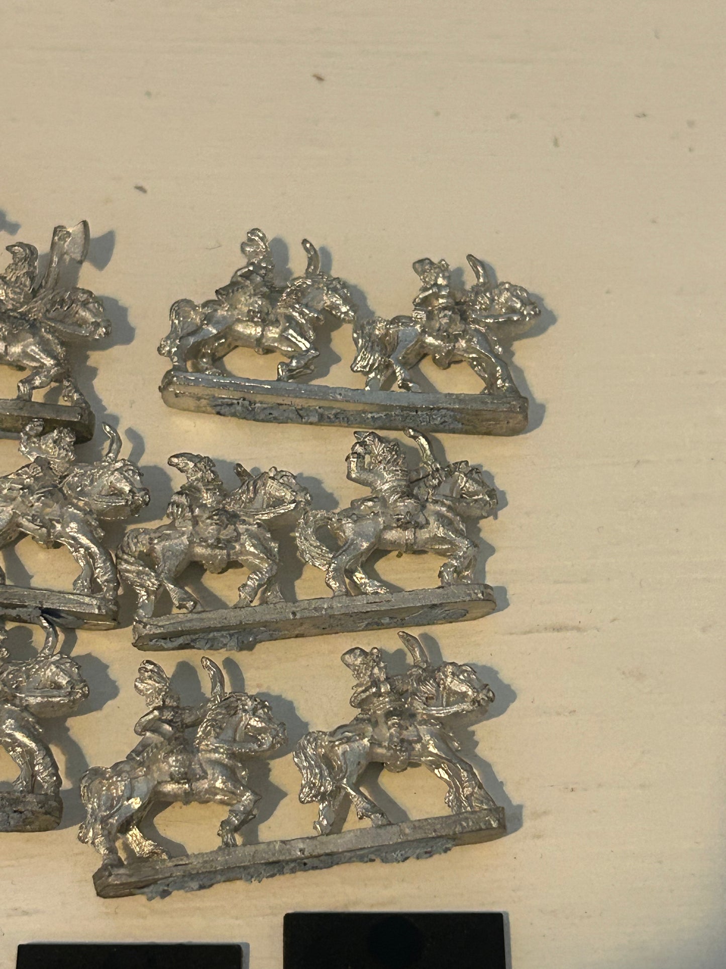 Warmaster 10mm - Kislev - Horse Archers including command - Metal OOP - Games Workshop 3 bases worth (lot 3)