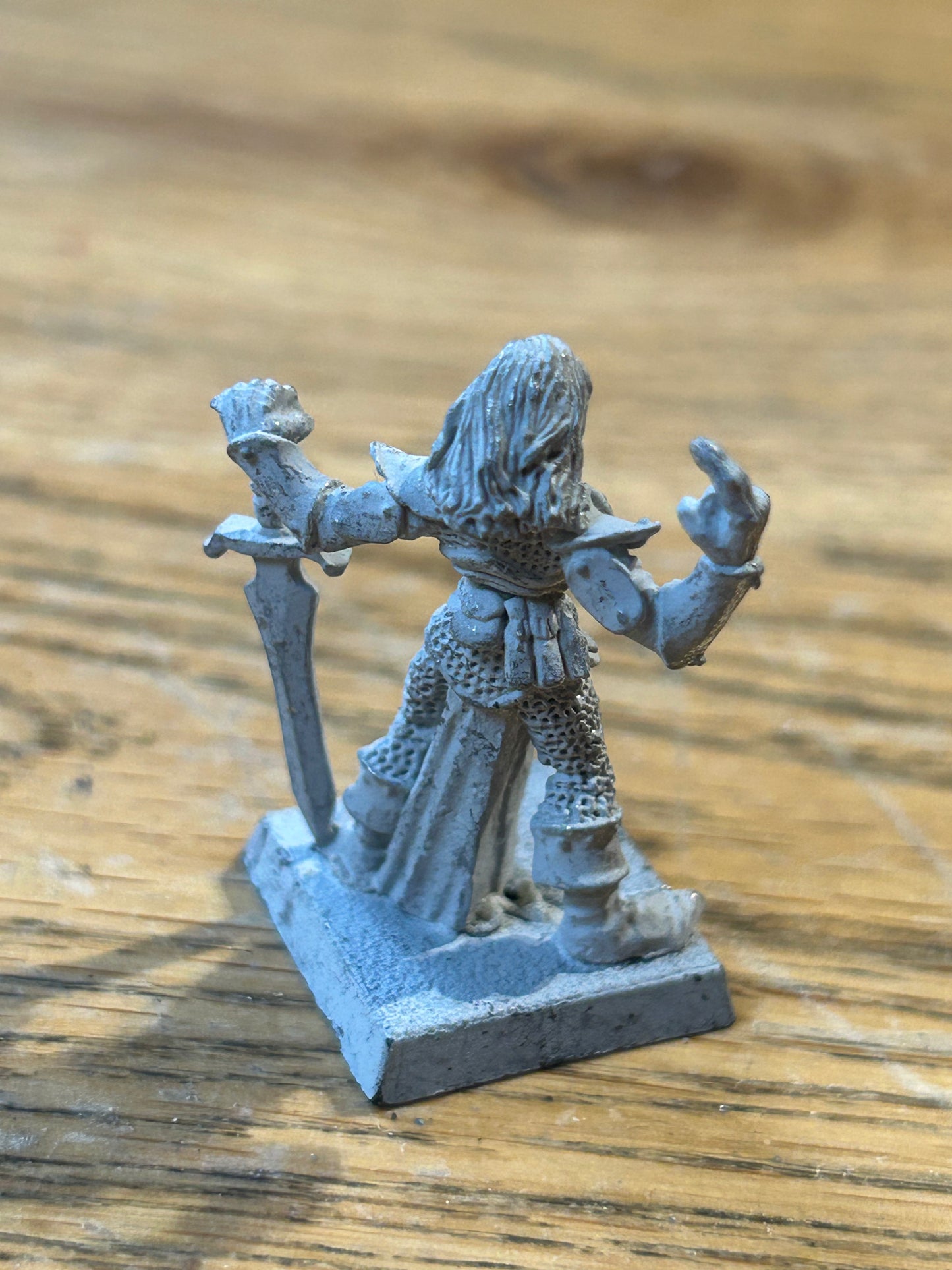 Citadel Warhammer Wood Elves Caelga Sorrowblade Elf Captain Sword Command 1987