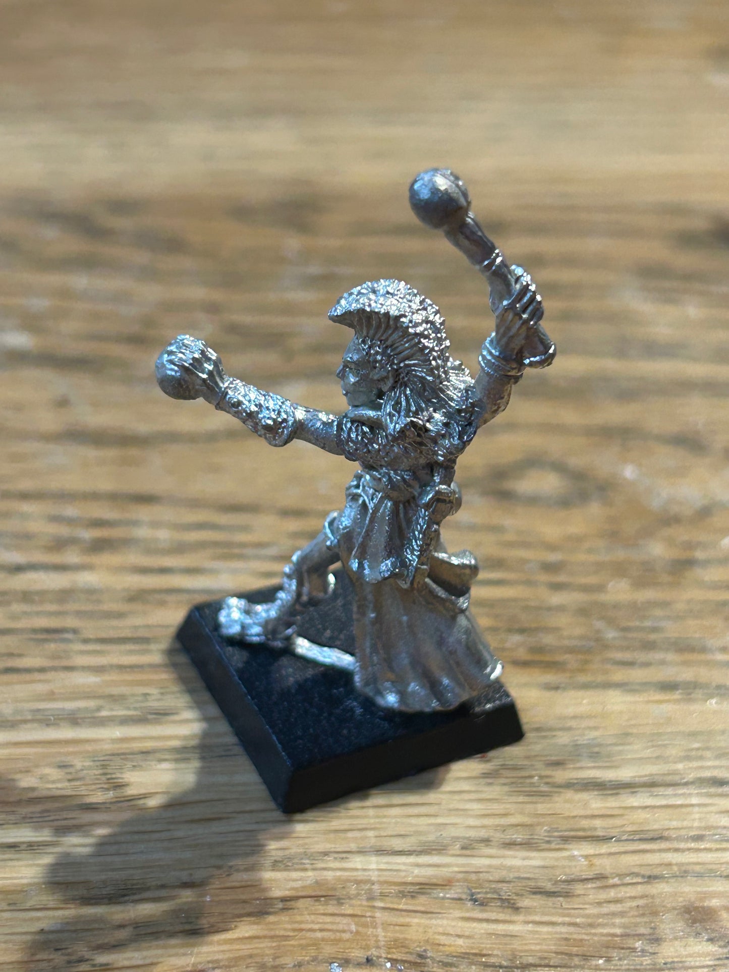 Warhammer Fantasy Wood Elf Command Female Wizard 1980s Metal