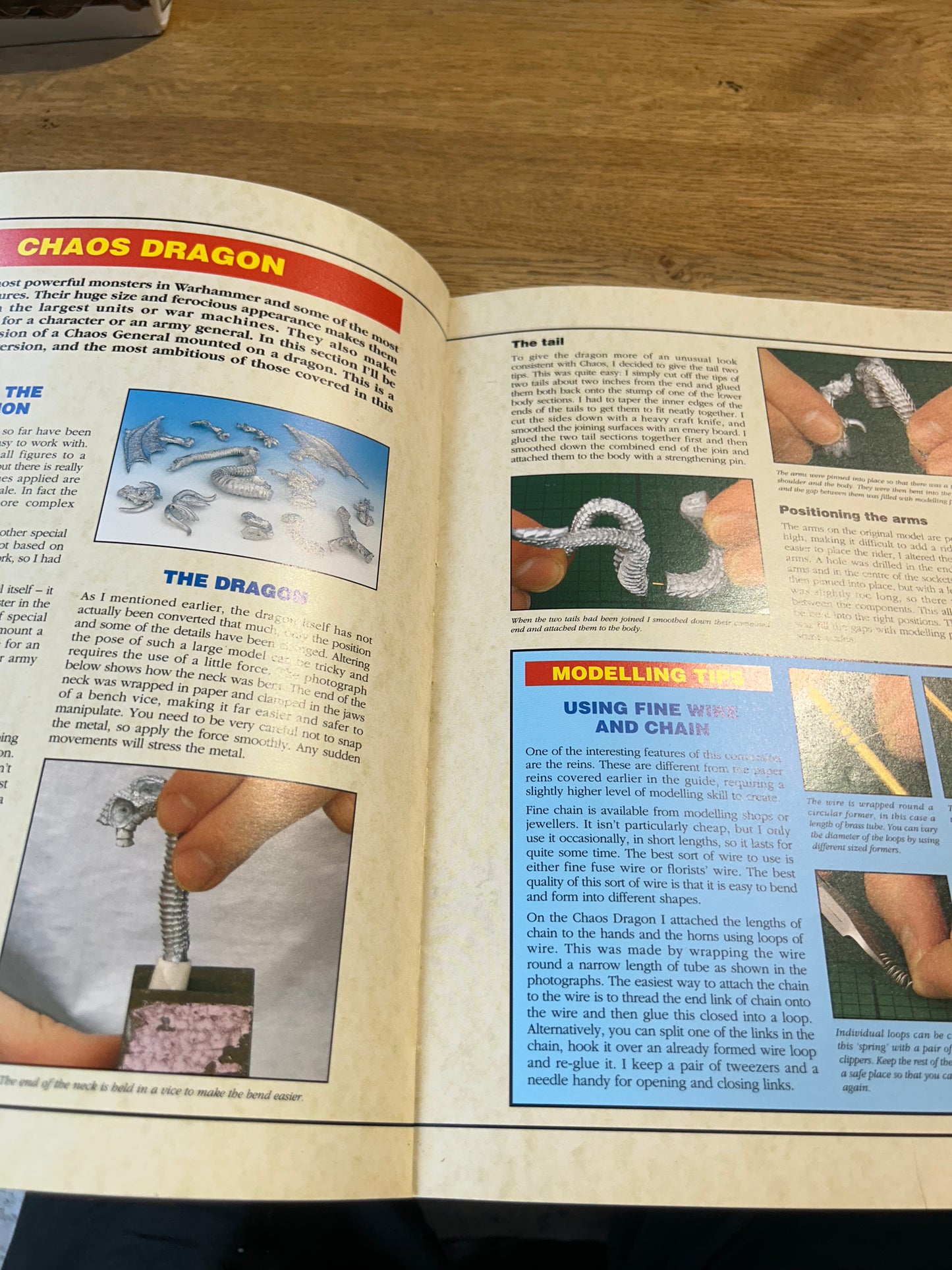 Warhammer Fantasy Chaos Army Book 4th edition 1994 (moderate wear)