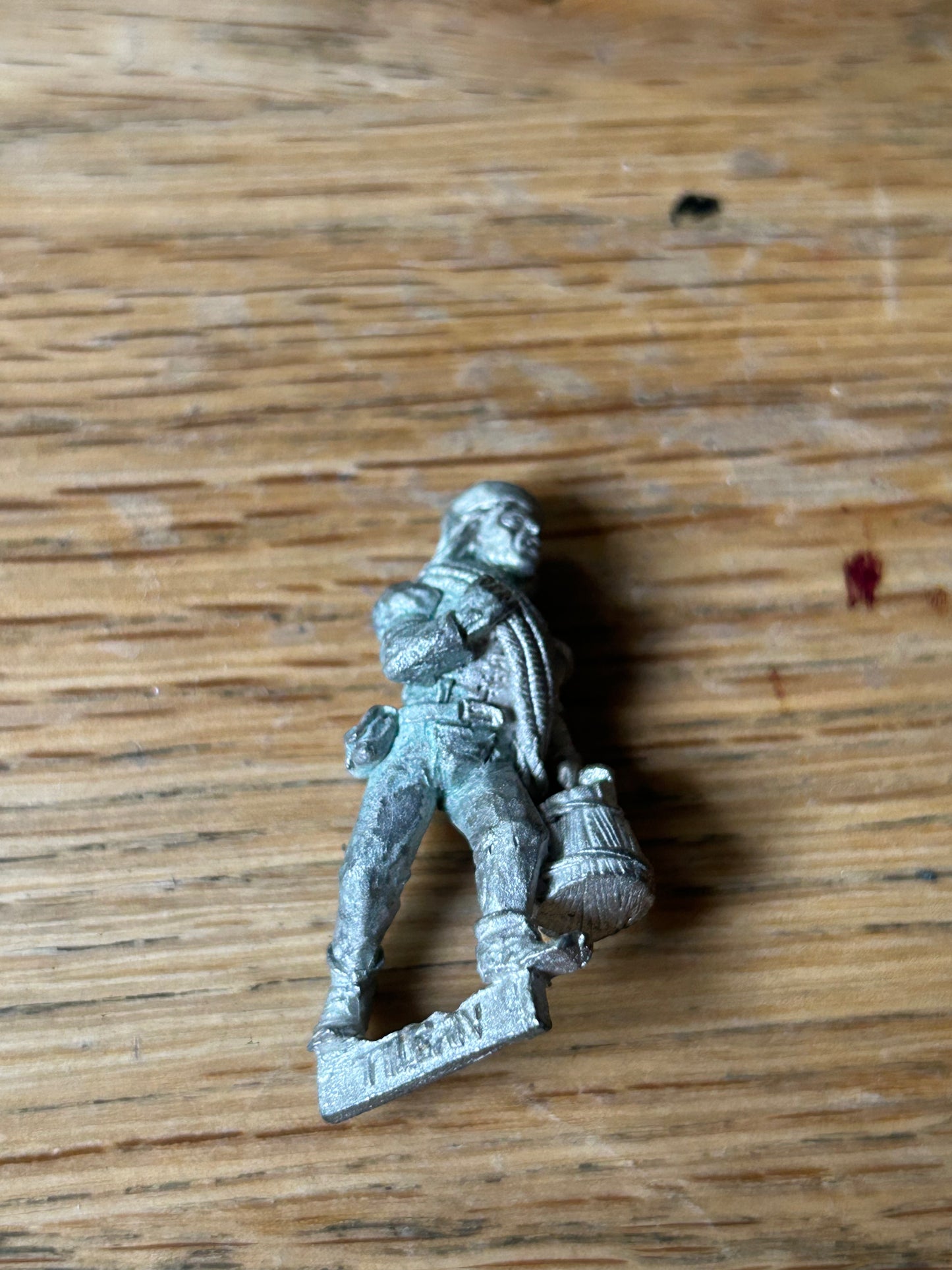 Bronzino Galloper Gun Crew Citadel GW Empire Cannon Crewman 1990s Metal