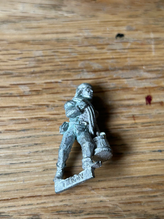 Bronzino Galloper Gun Crew Citadel GW Empire Cannon Crewman 1990s Metal