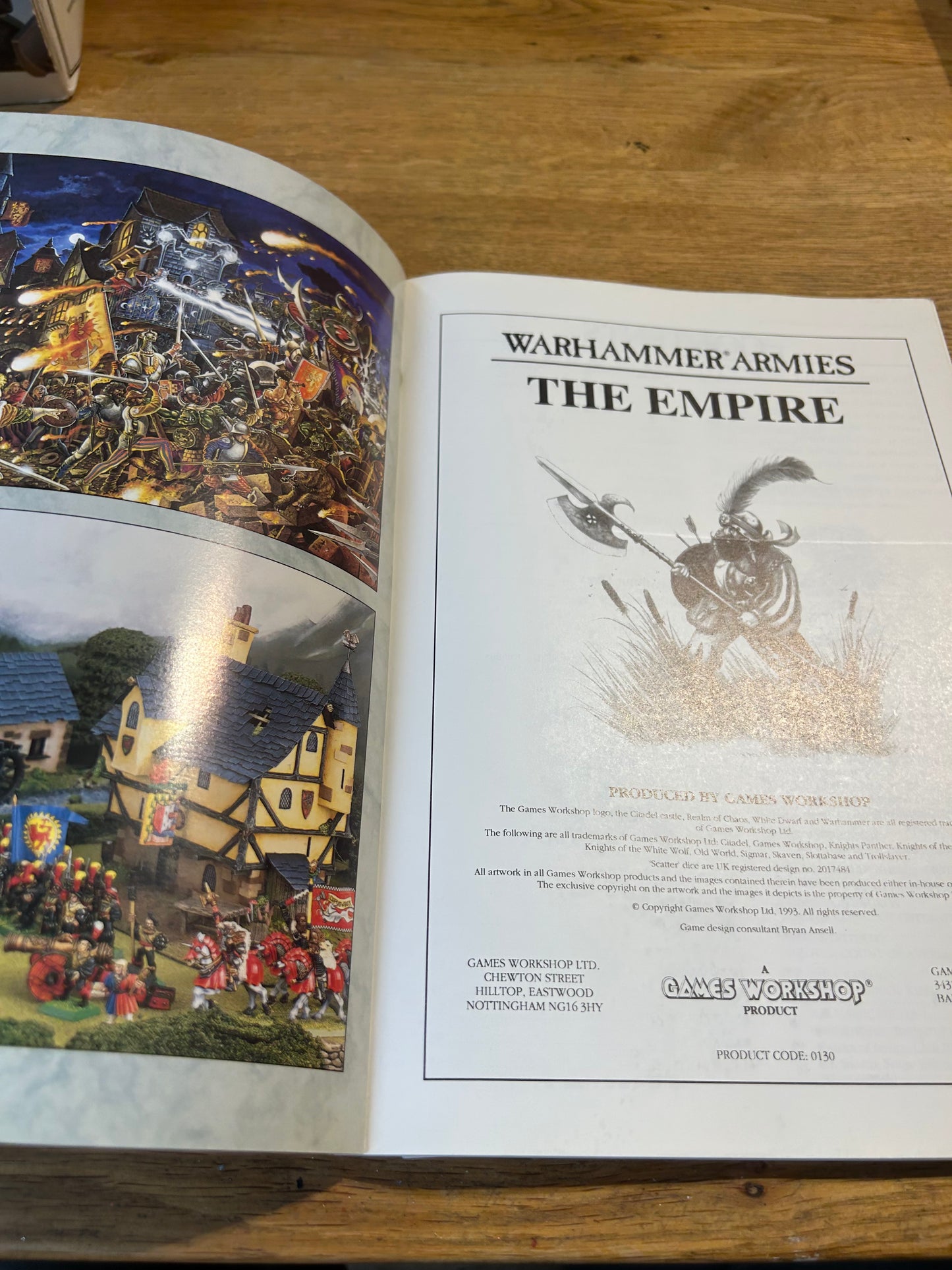The Empire Army Book  4th Edition - Empire -  Warhammer Fantasy