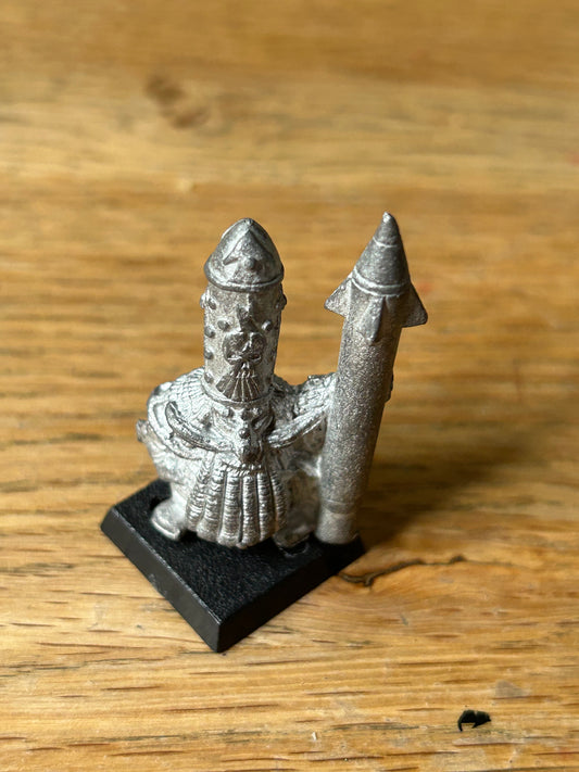 Warhammer Chaos Dwarf Rocket Launcher Crew Metal OOP Big Hat