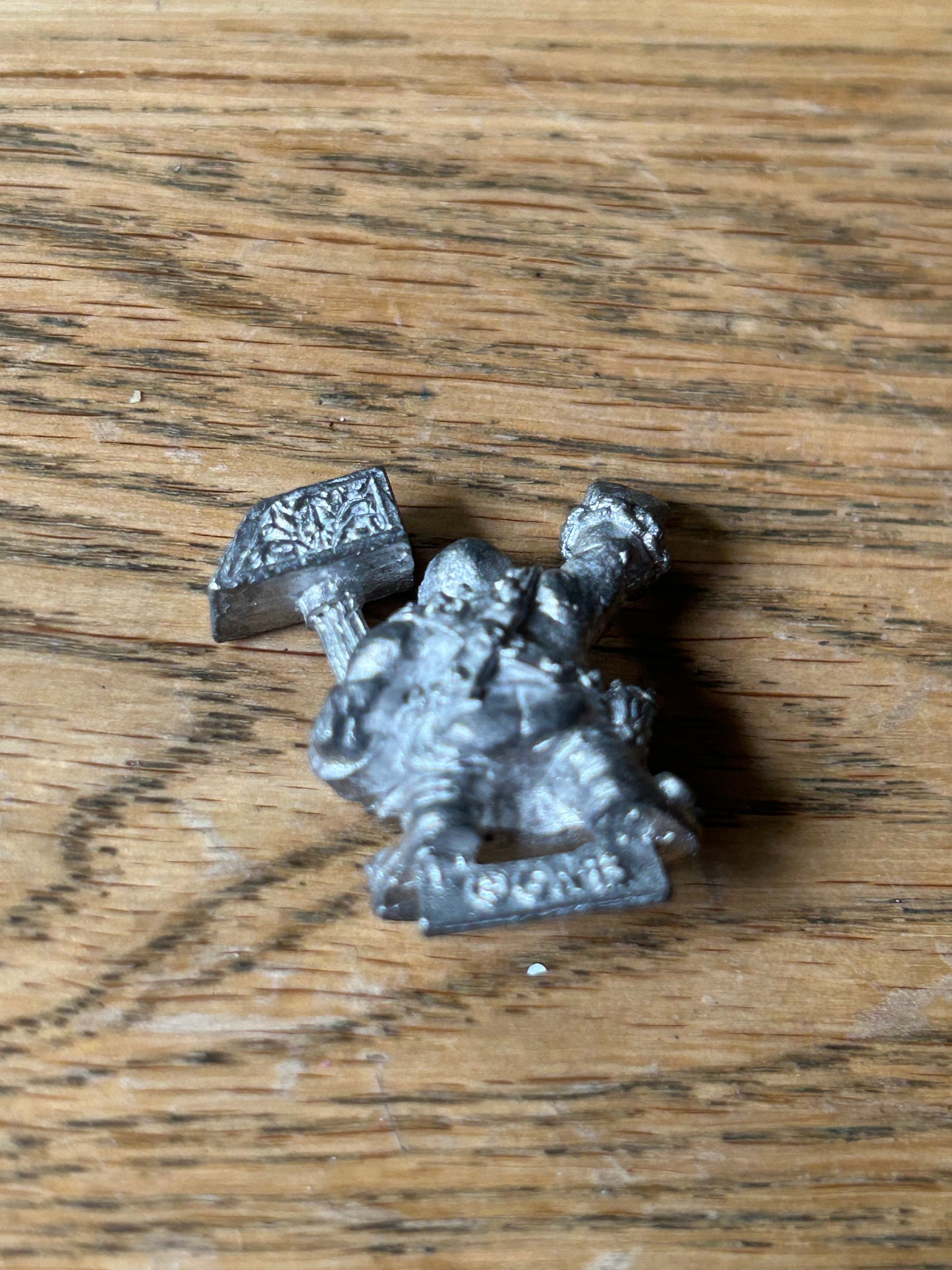 Warhammer Dwarf Flame Cannon Crew Master Gunner Metal Dwarves  1993 OOP
