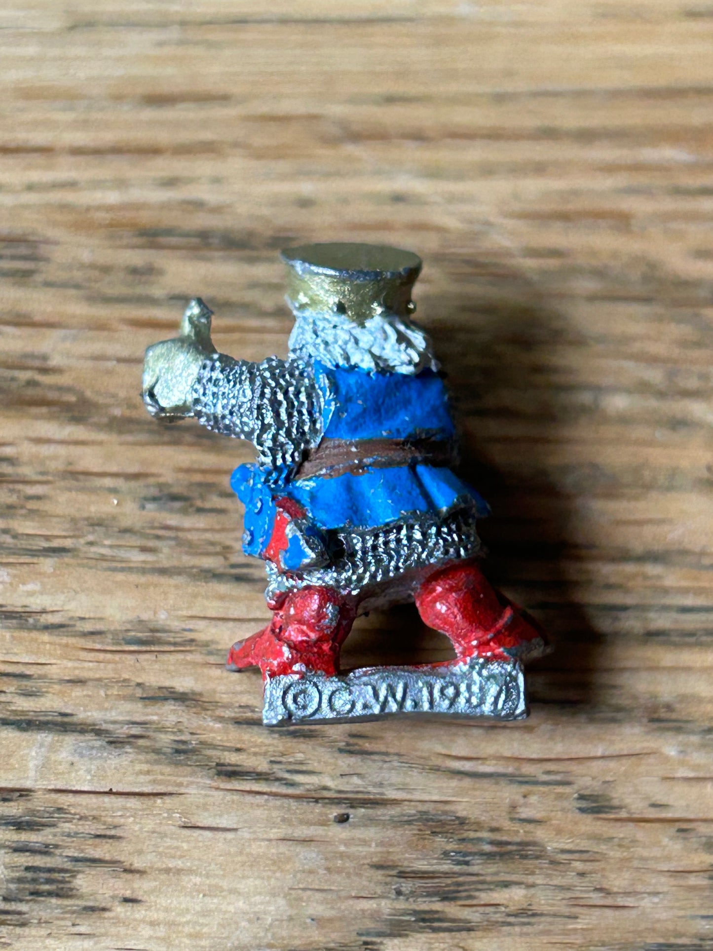 DWARF bombard or bolt thrower  CREW-MEMBER spotter Metal dwarfs Army warhammer 1980s