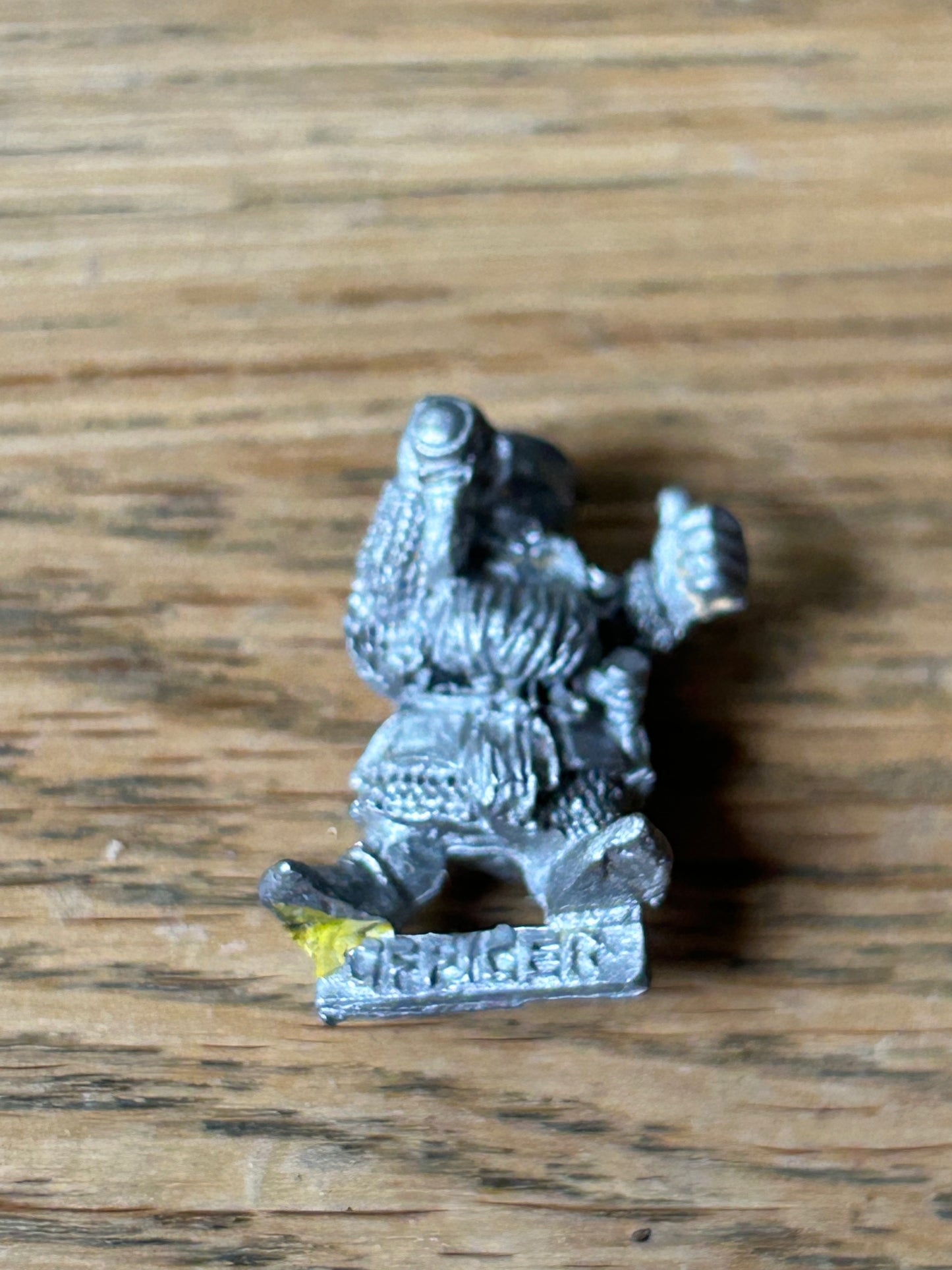 DWARF bombard or bolt thrower  CREW-MEMBER spotter Metal dwarfs Army warhammer 1980s