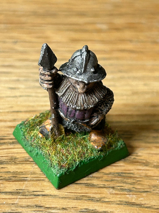 DWARF bombard or bolt thrower  CREW-MEMBER Metal dwarfs Army warhammer 1980s