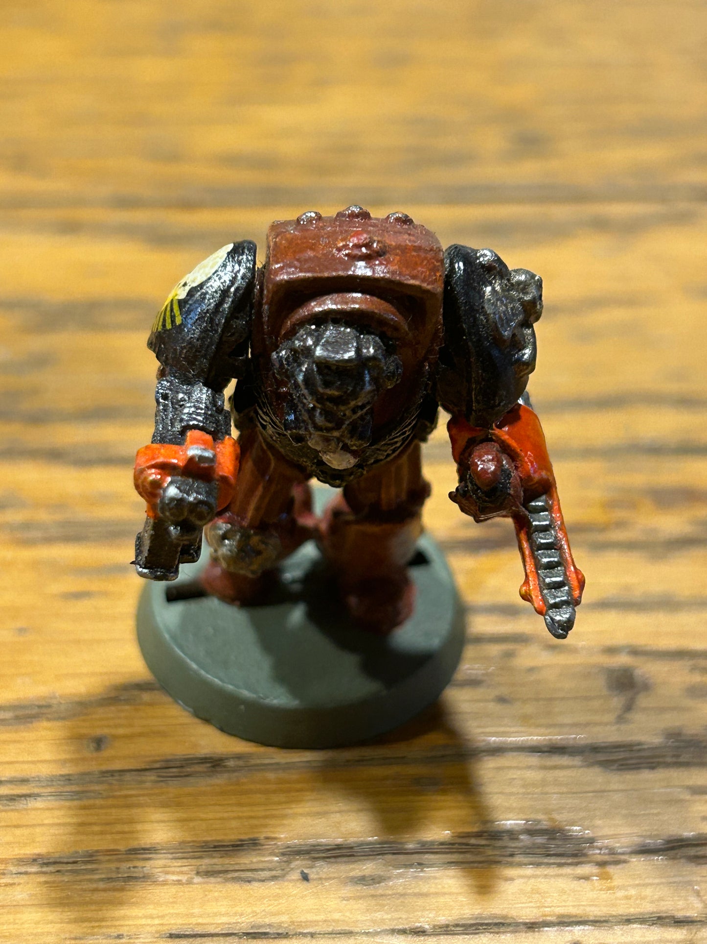 40k Rogue Trader Era Terminator W. Chain Fist and storm bolter , Citadel, Metal