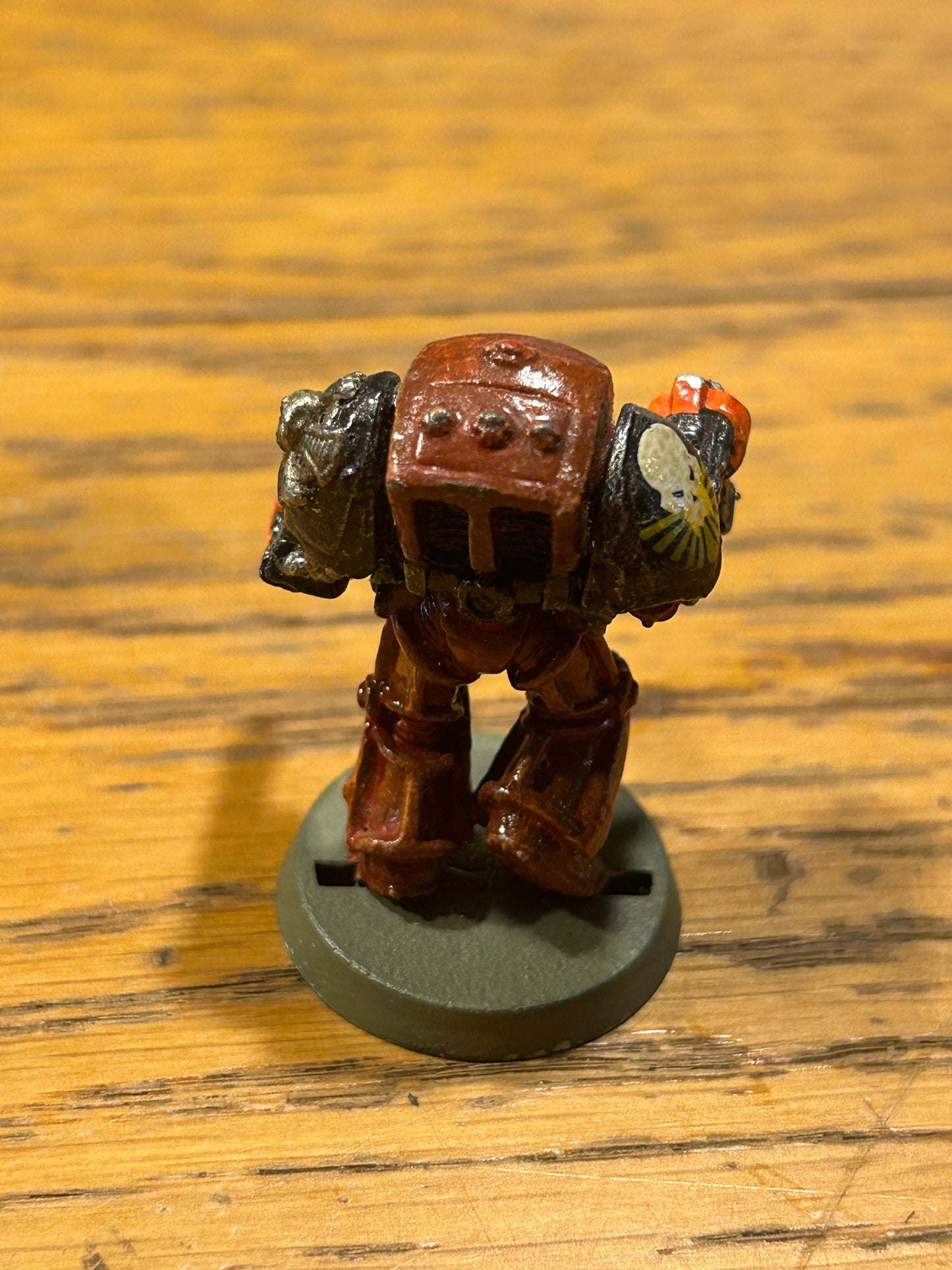 40k Rogue Trader Era Terminator W. Chain Fist and storm bolter , Citadel, Metal