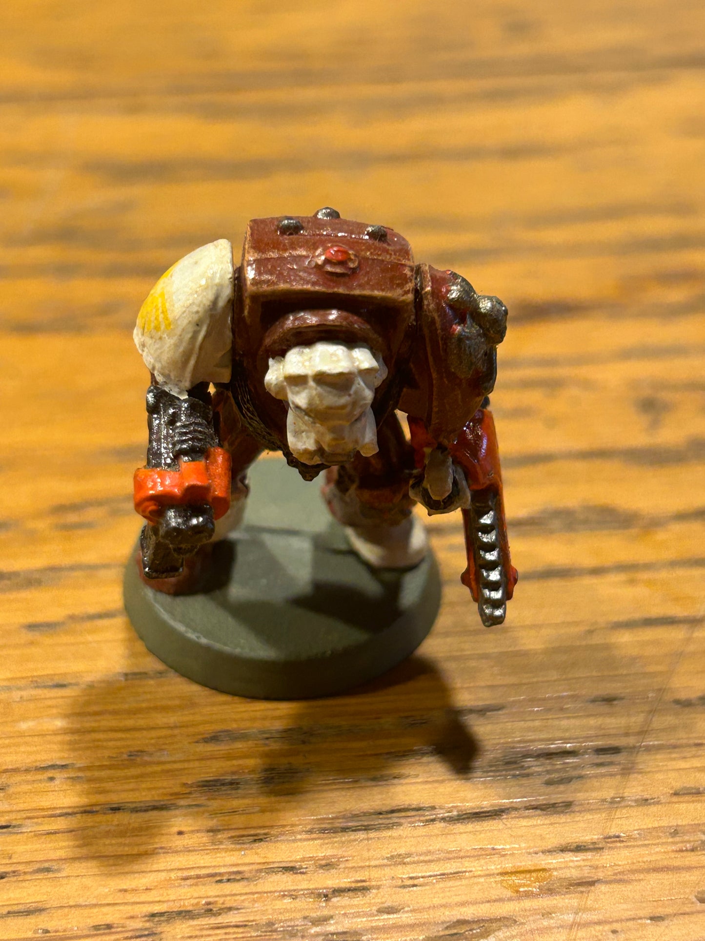 40k Rogue Trader Era Terminator W. Chain Fist and storm bolter , Citadel, Metal