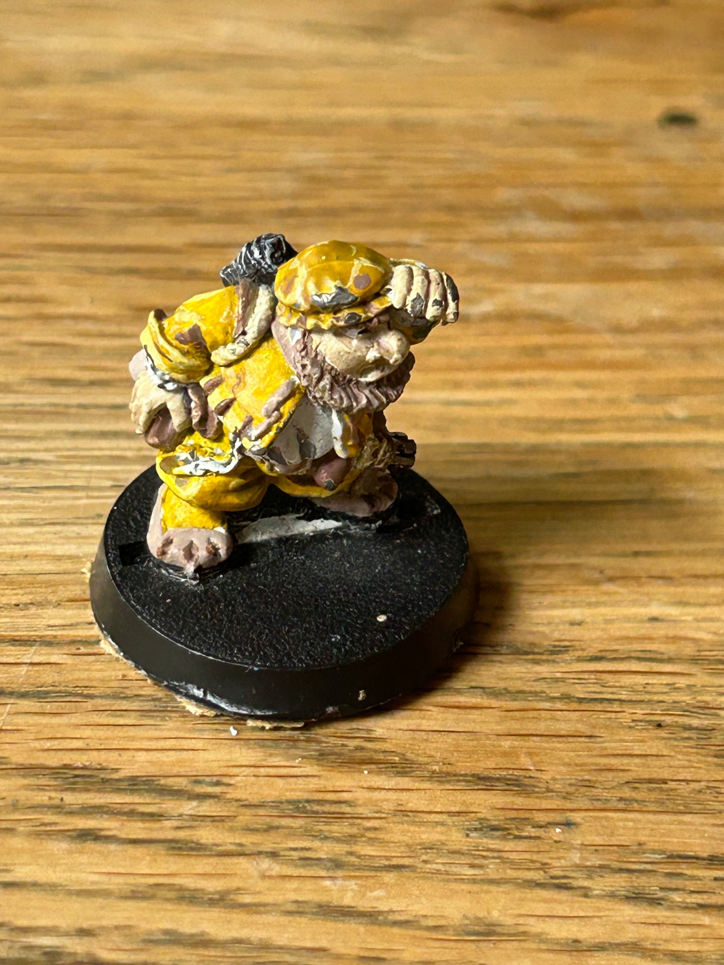 DWARF SWIVEL GUN SPOTTER Metal MM14 Dwarfs Army Crew Marauder Warhammer 1980s