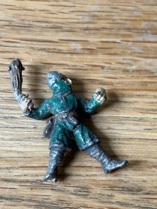 F4 Normans Men-At-Arms Club Guillaume Peasant Bretonnian Man Citadel Metal (no tab)