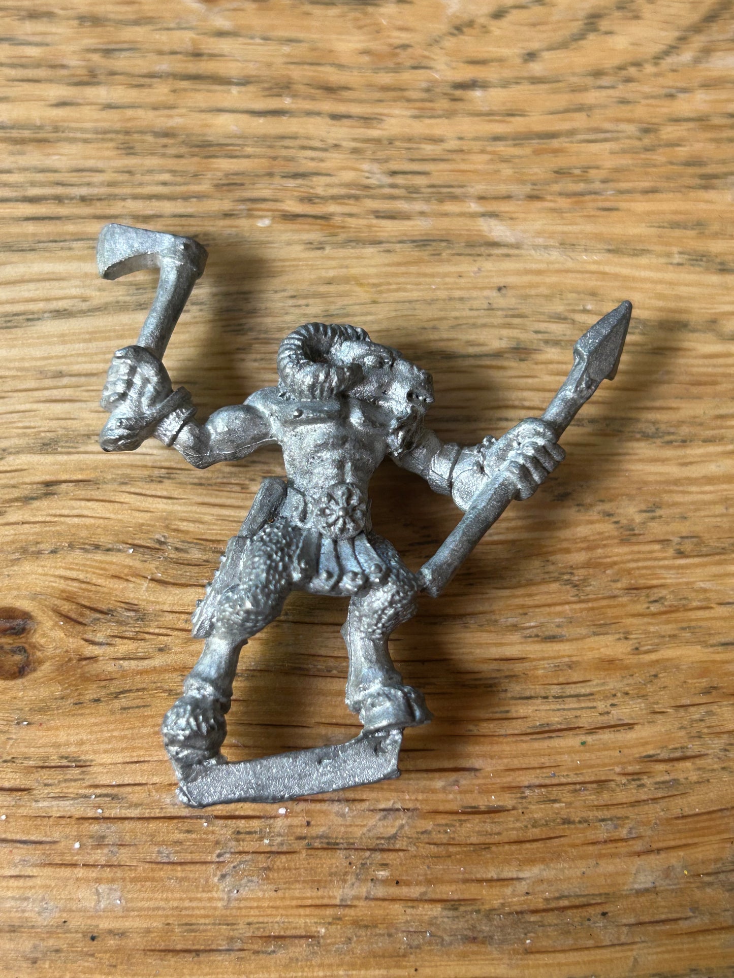 Warhammer Fantasy - Beasts of Chaos - MB9 Beastman Trooper A [Metal] Marauder (has been stripped)