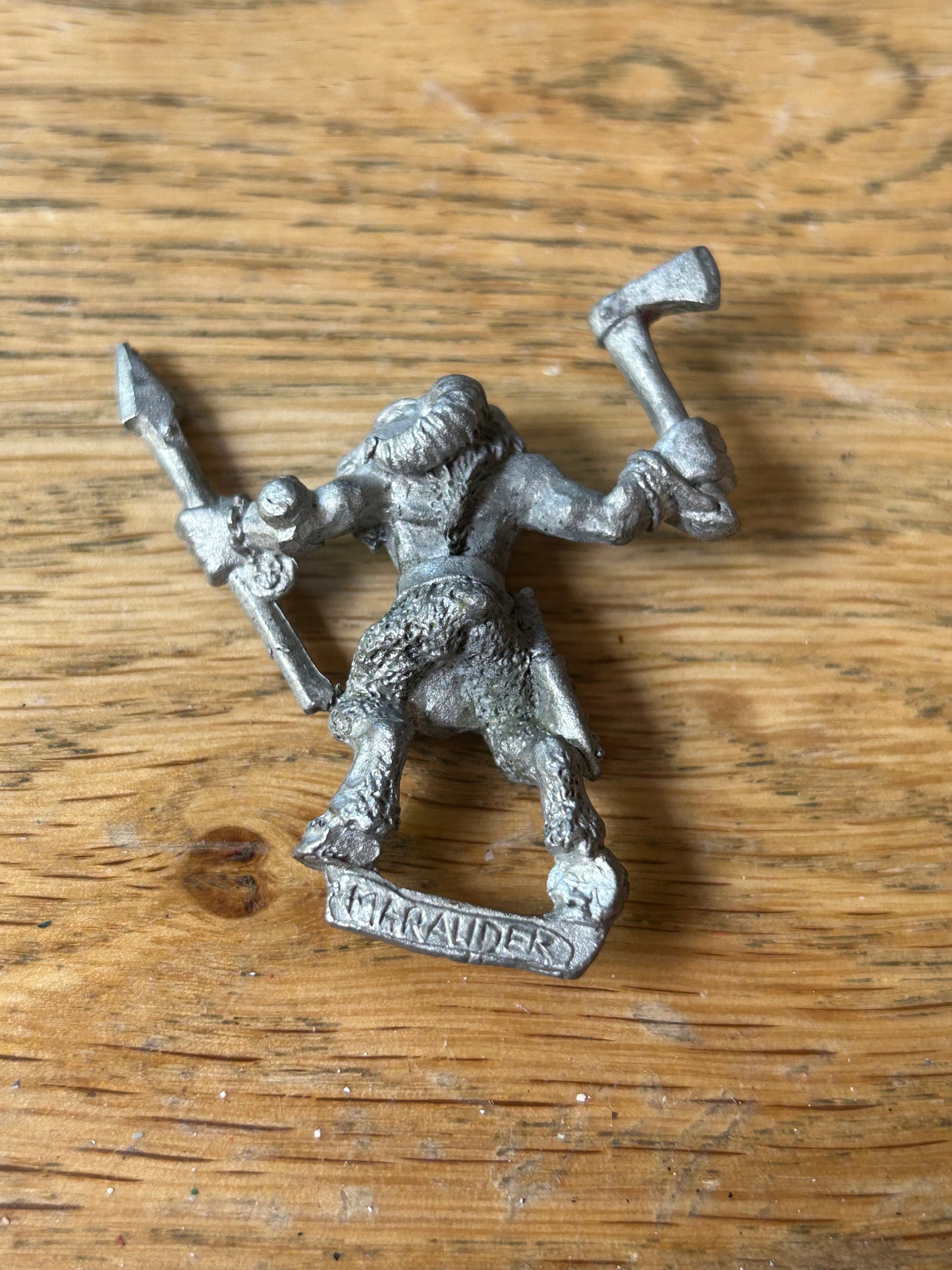 Warhammer Fantasy - Beasts of Chaos - MB9 Beastman Trooper A [Metal] Marauder (has been stripped)