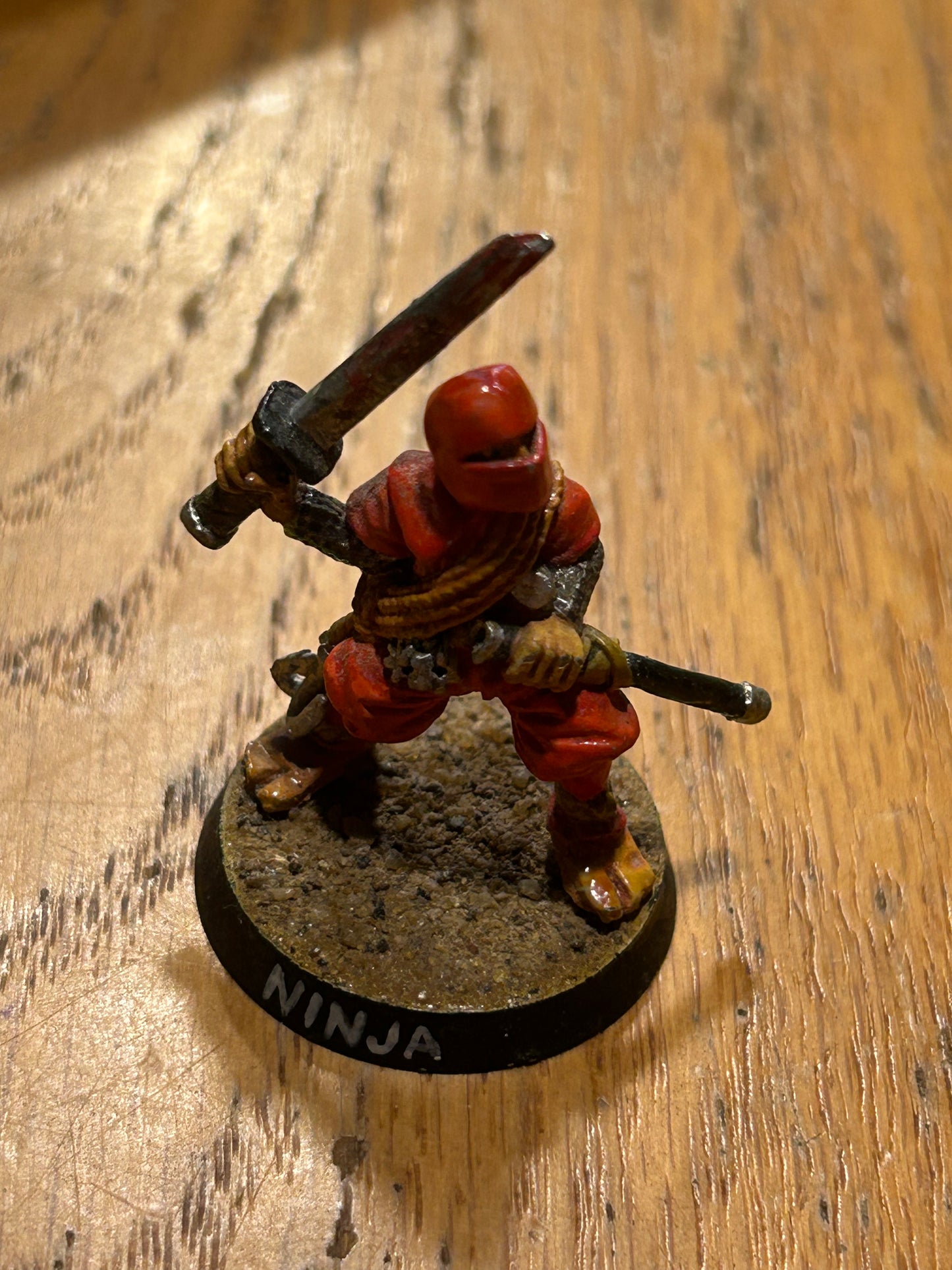 Citadel 1986 OH1 86-03 Ninja Sword Tori Jima Warhammer Games Workshop Metal