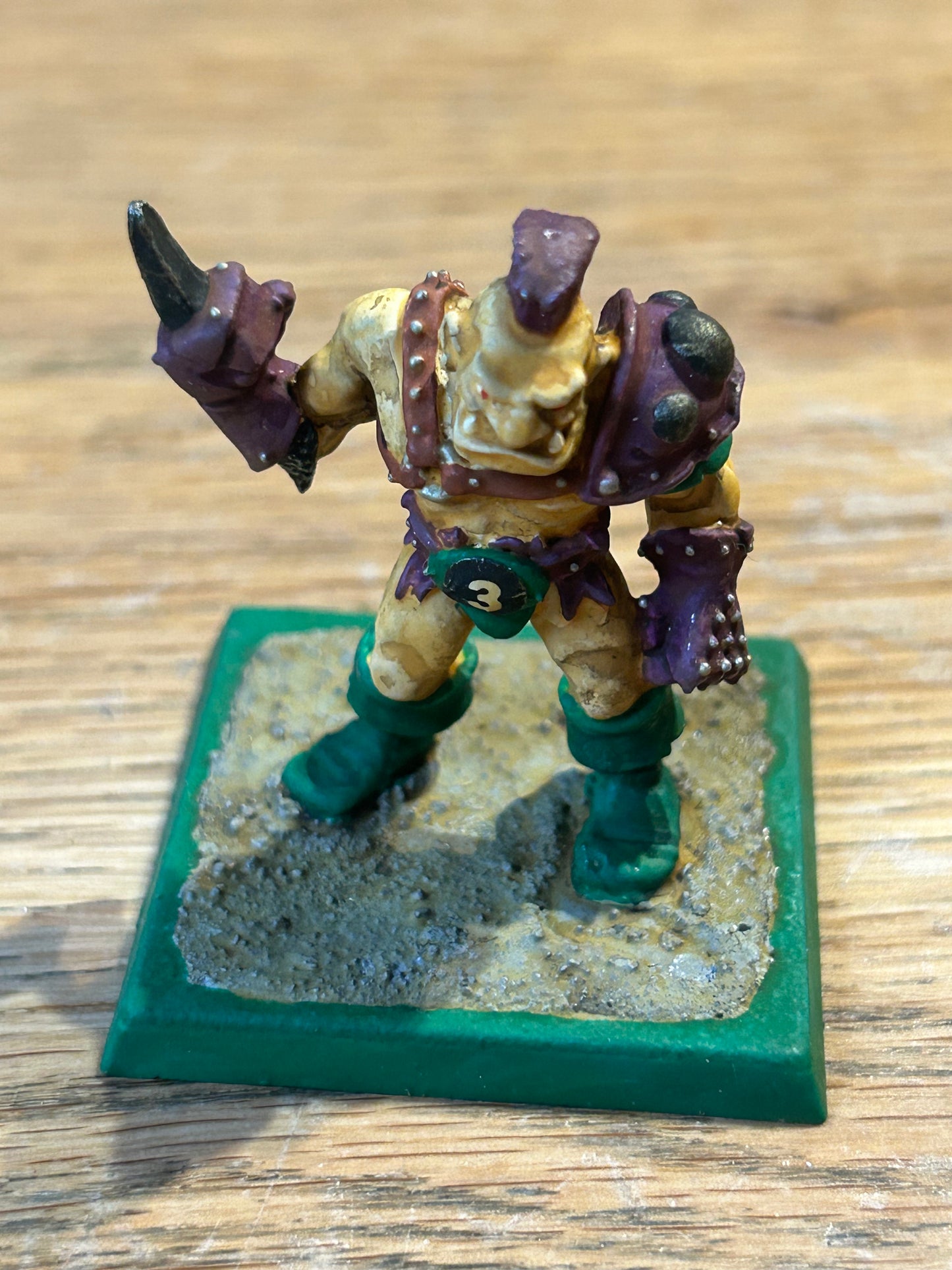 Ogre Player 2 Big Guys Blood Bowl 2nd Edition Football Citadel Metal Miniature
