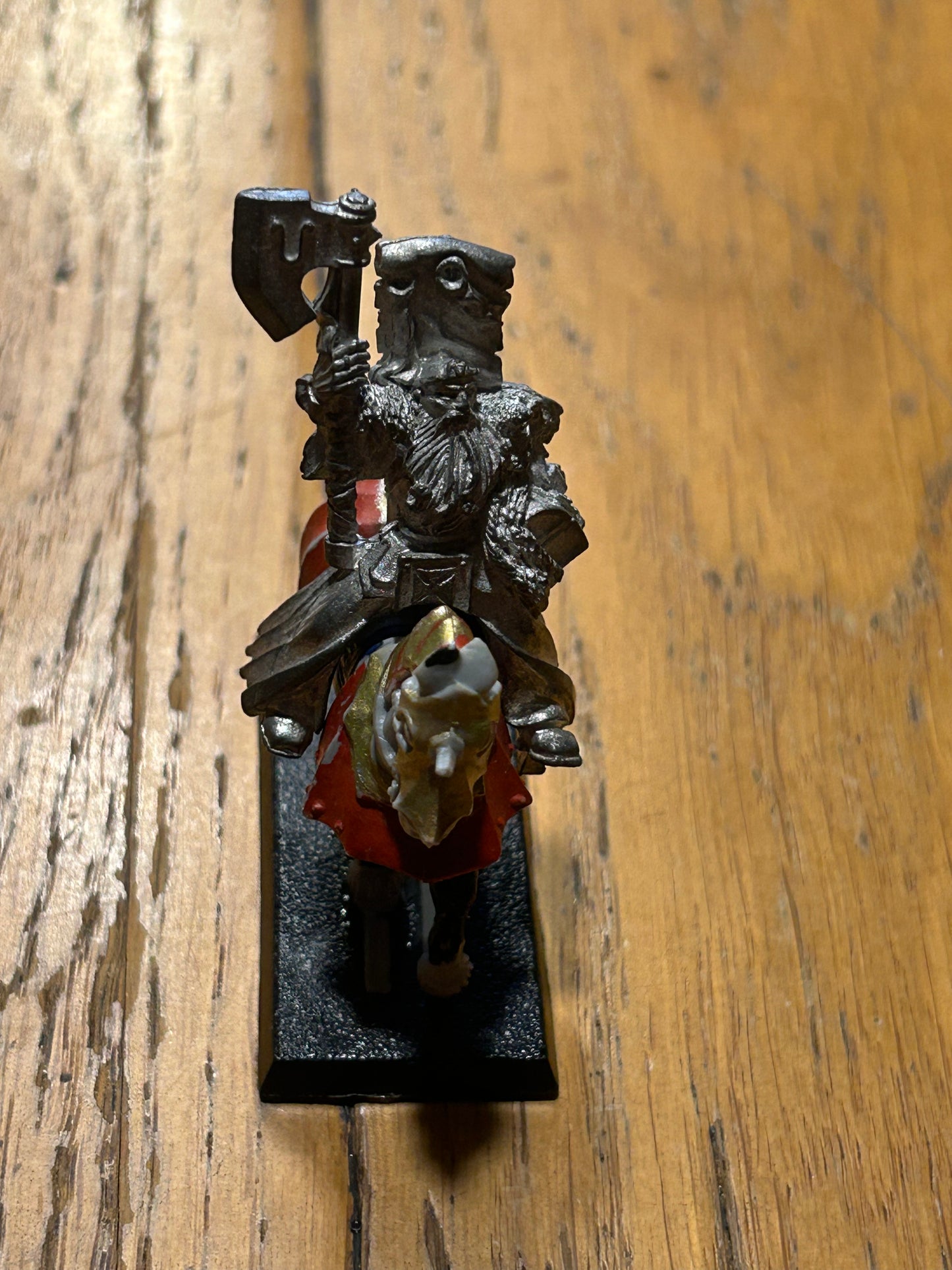 Warhammer Fantasy Old World Warrior Priest of Ulric mounted
