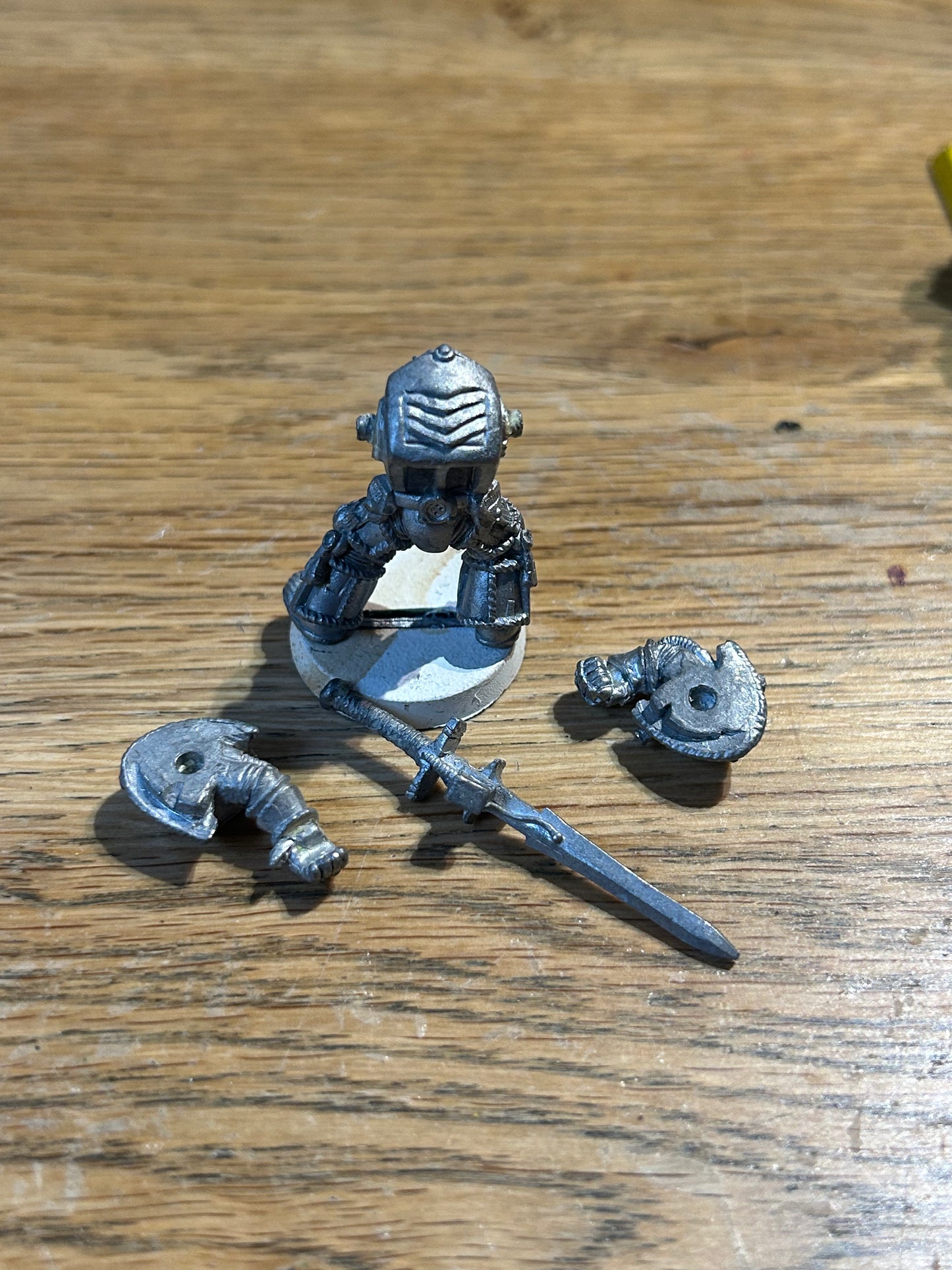 Citadel Rogue Trader 0243 Grey Knight Terminator w. Great Sword Vintage Metal