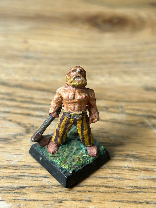 Citadel F3 Barbarians Thorir Metal Barbarian Games Workshop Tribesman Viking