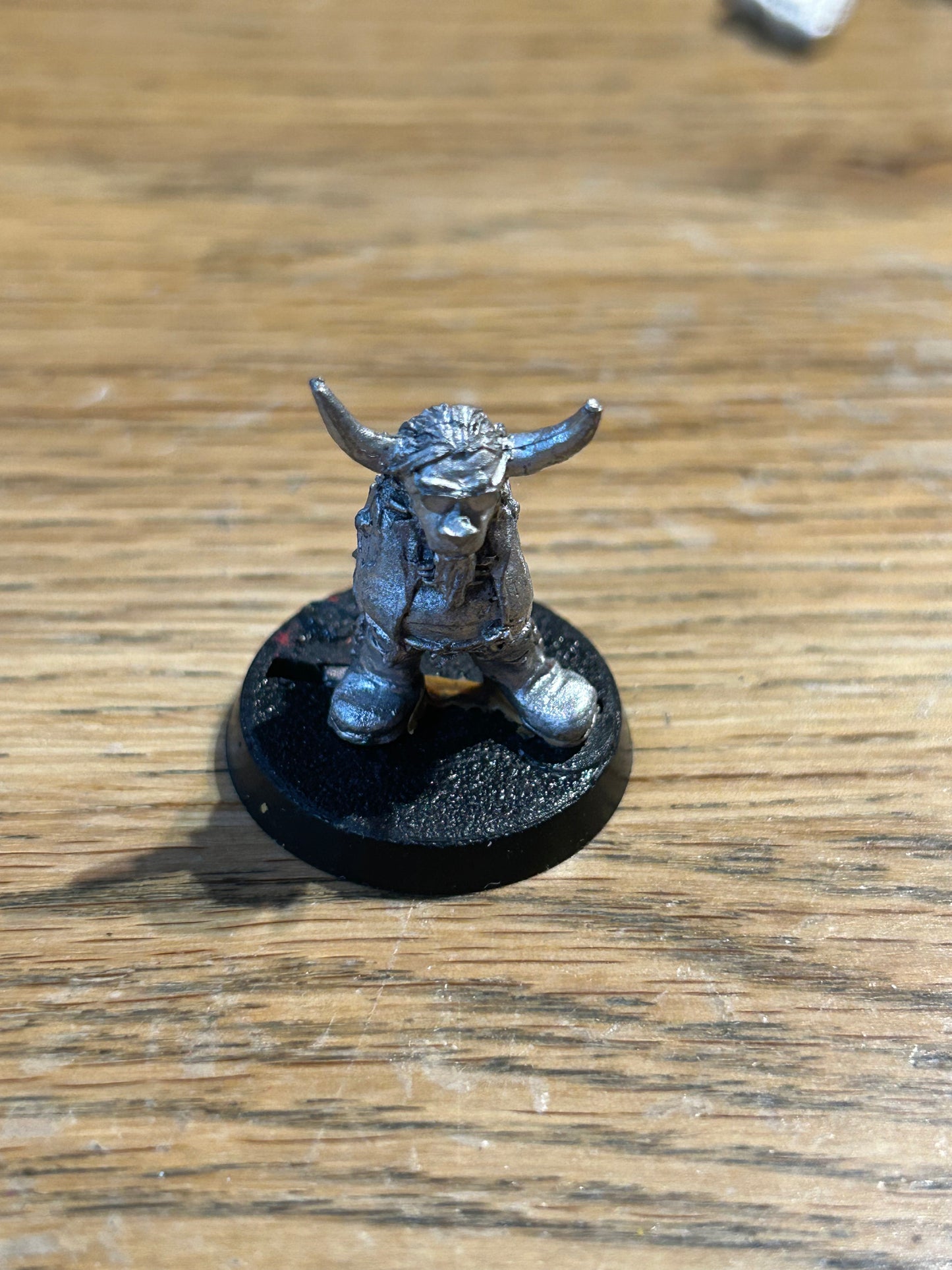Chaos Squat With Horns, Warhammer 40K Rogue Trader (has been stripped)