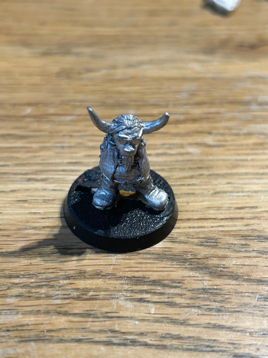Chaos Squat With Horns, Warhammer 40K Rogue Trader (has been stripped)