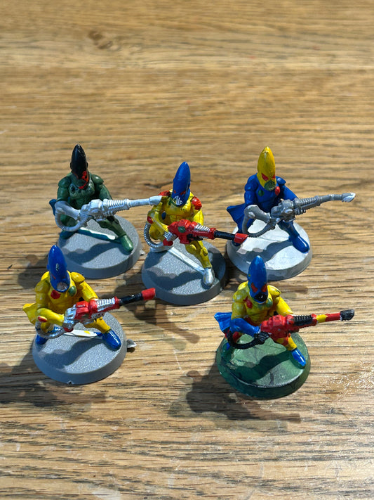 Plastic eldar guardians x5 warhammer 40k