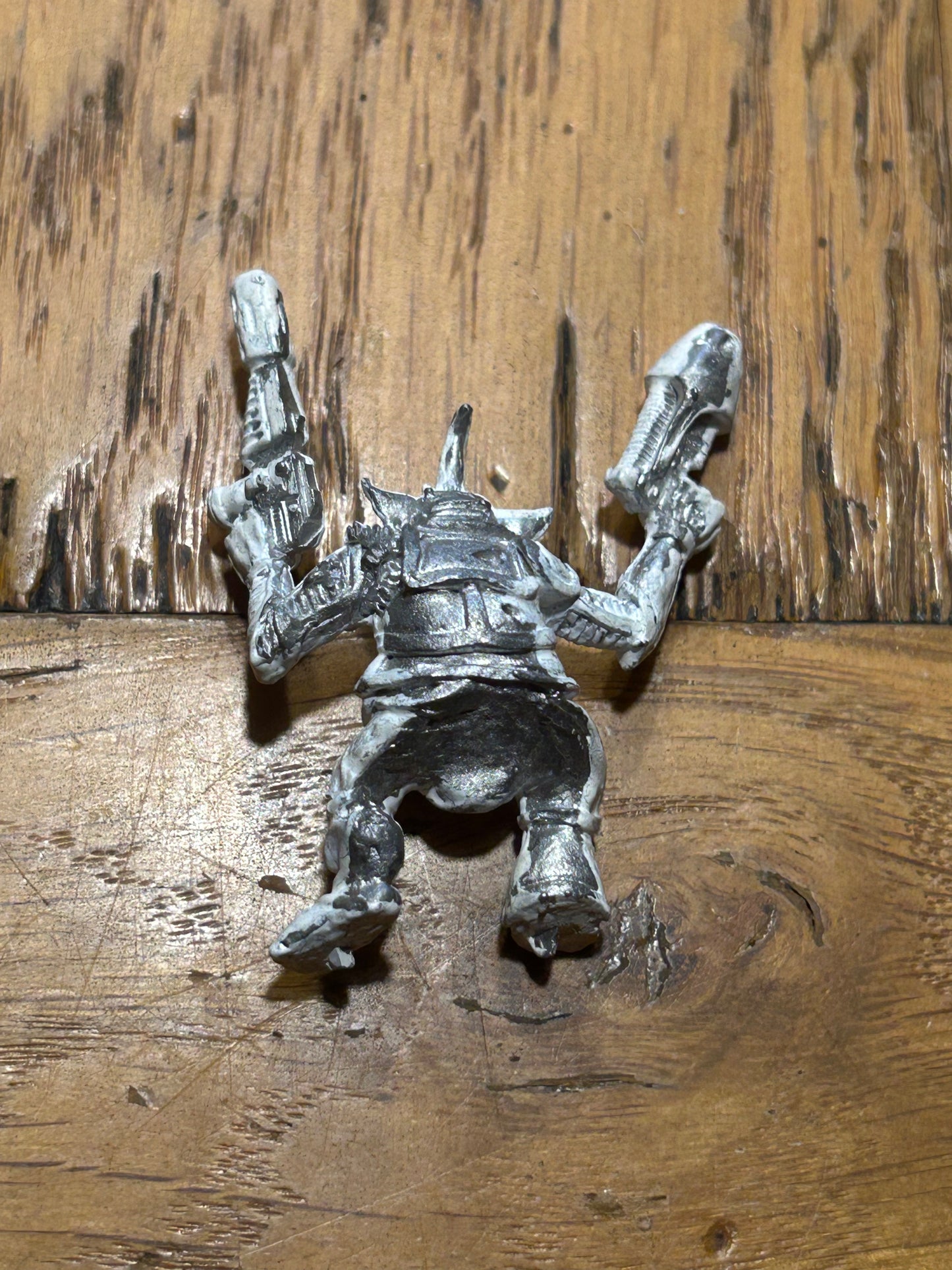 Chaos Renegade with Plasma Pistol and Melta Gun palanquin of burgle rider