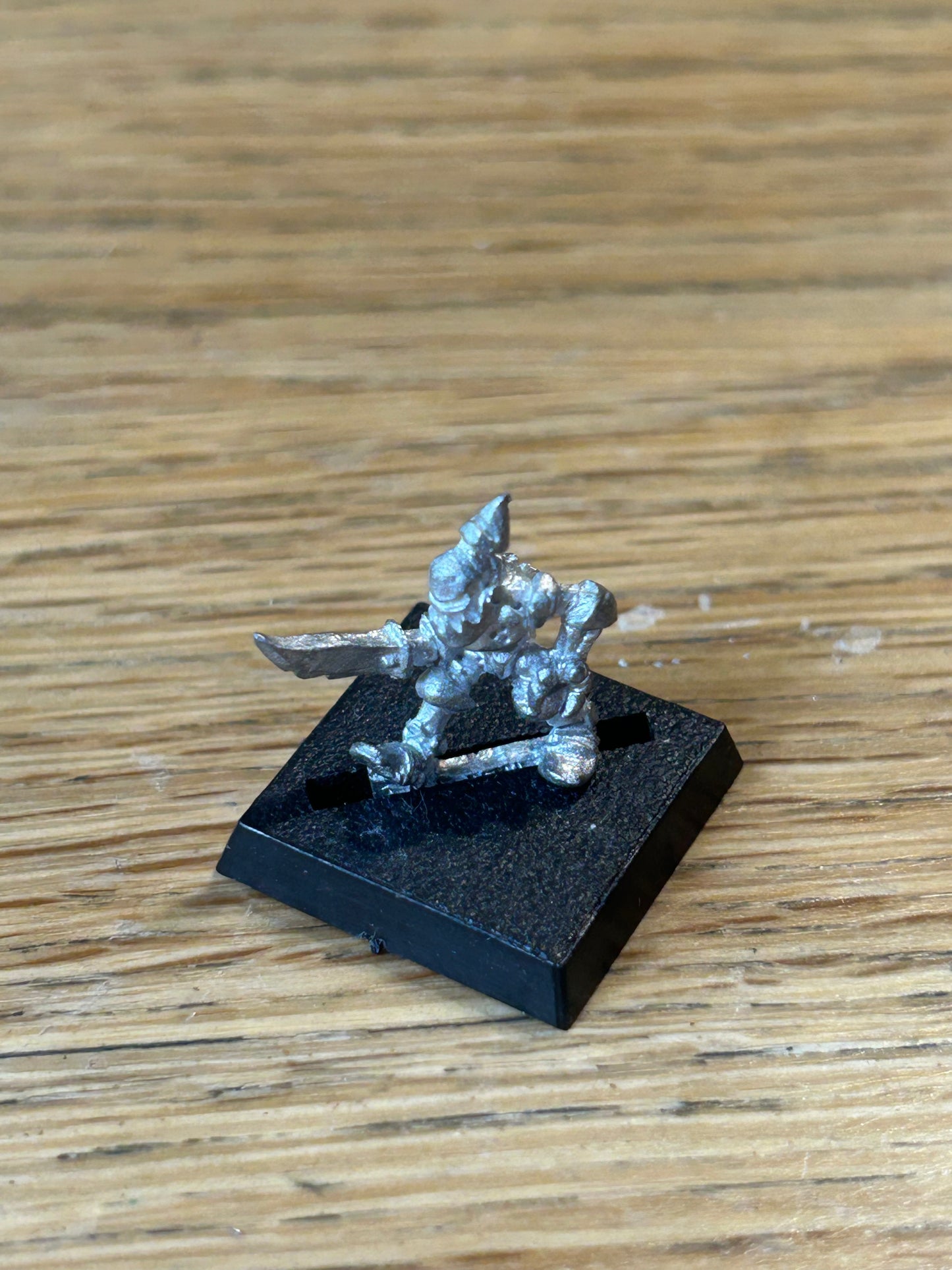 Vintage Warhammer Familiar 'Armoured Mite' Realm of Chaos 1980s Metal