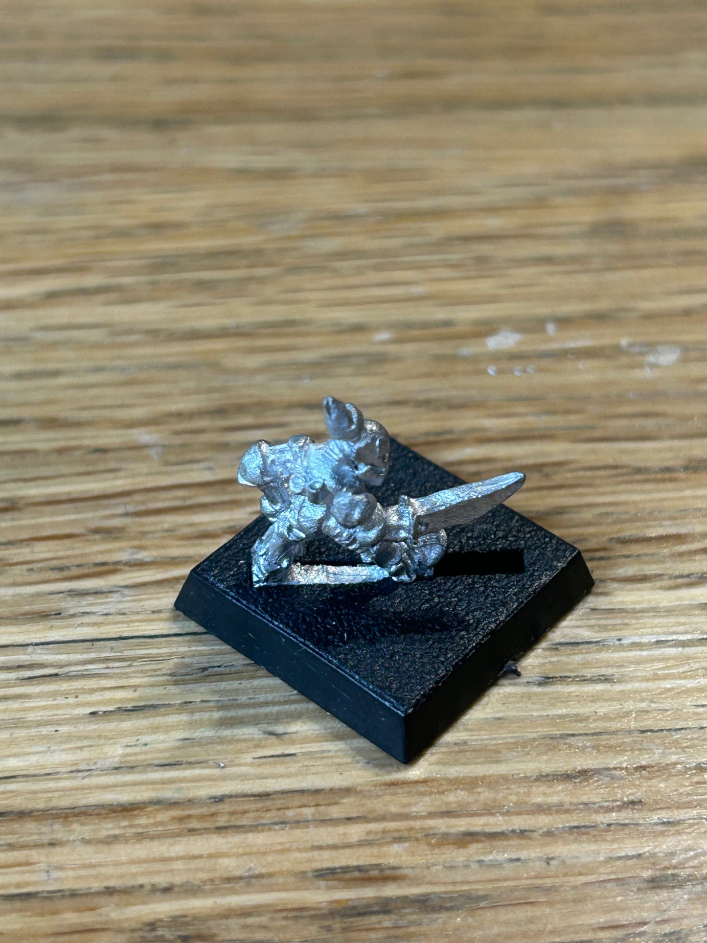 Vintage Warhammer Familiar 'Armoured Mite' Realm of Chaos 1980s Metal