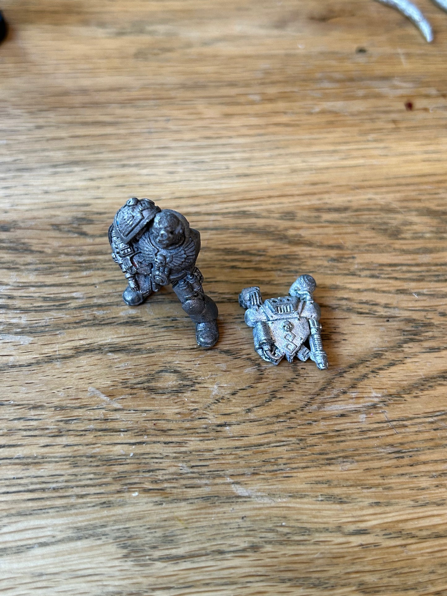 Space Marine Apothecary Metal Figure, warhammer 40k (no tab)