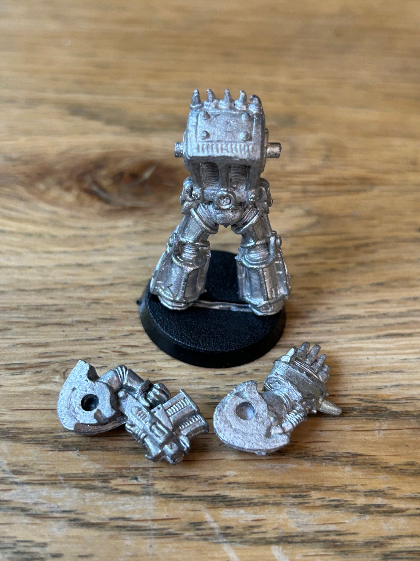 40k Rogue Trader Chaos Space Marine traitor terminator storm bolter and power fist (has been stripped)