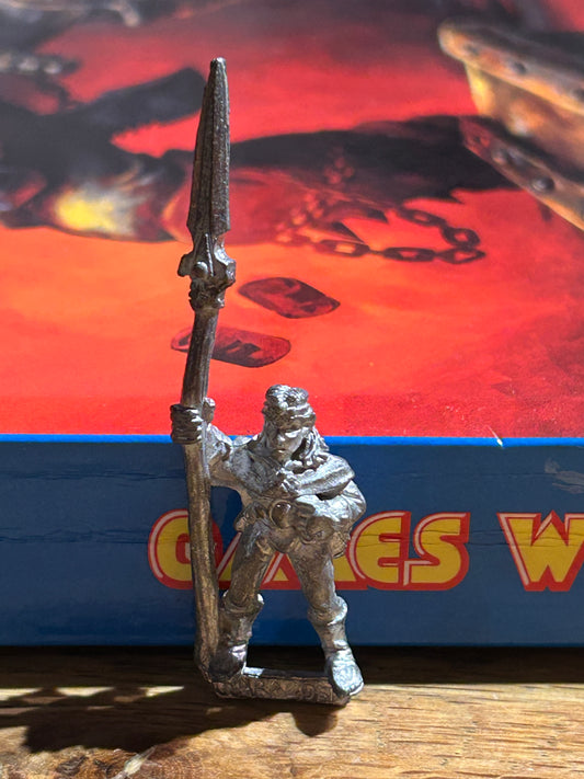 Wood Elf spearman  Mini Warhammer Fantasy marauder miniatures