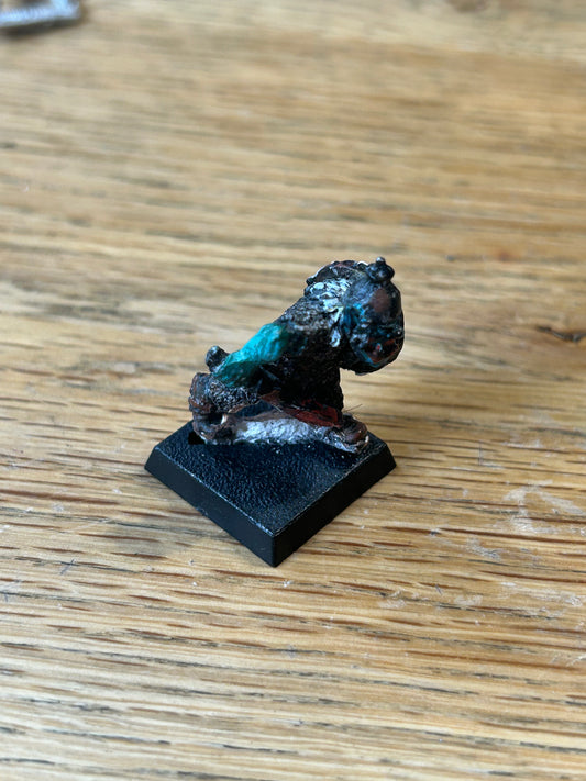 Lord Of The Rings -  ME-74 -  Snagga Goblin with hand weapon and shield, 1985
