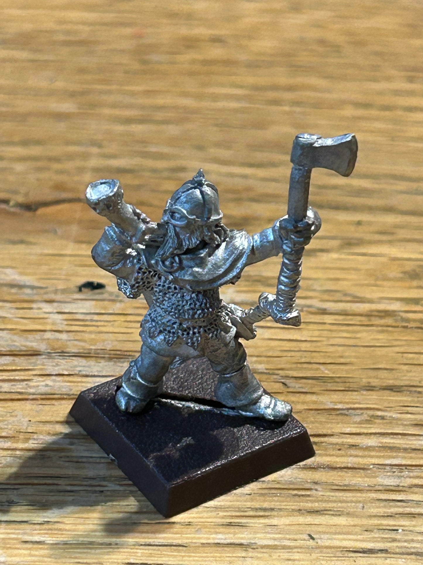 Citadel Warhammer 80s Empire Fighter Norse F8 Viking Redwald Hornblower (has been stripped)