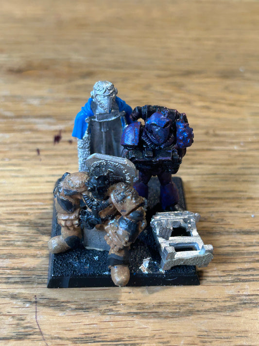 4104 Imperial Commander Marneus Calgar on Throne Rogue Trader Warhammer 40k