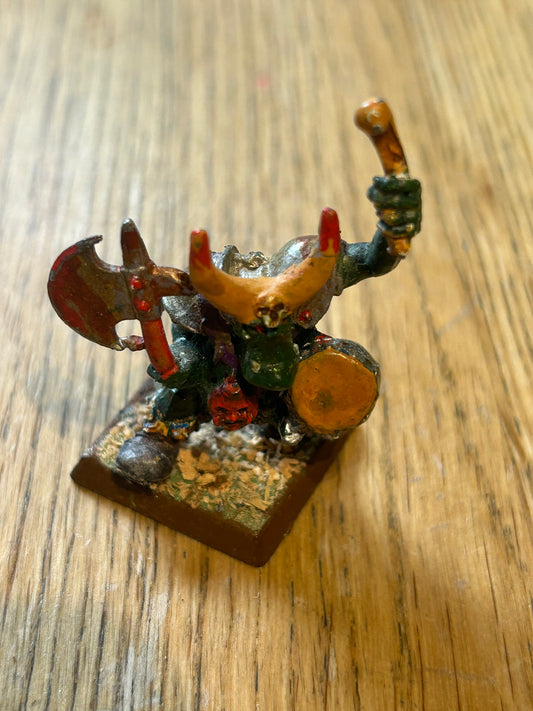 Black Orc Musician Metal Orcs Old World Warhammer chaos dwarfs