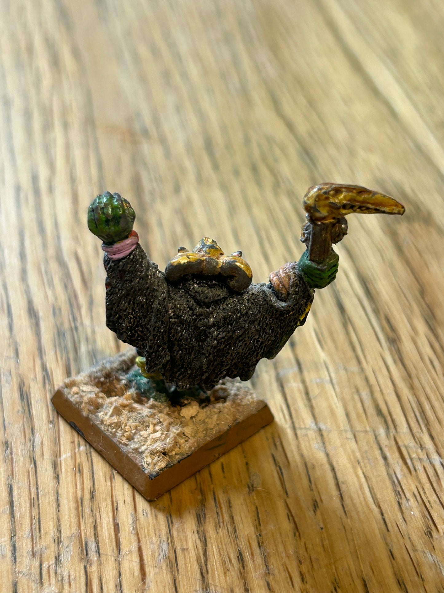 vintage Citadel Warhammer fantasy metal figure Orcs & Goblins Savage Orc Shaman